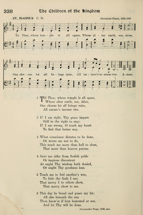 Hymns of the Kingdom of God: with Tunes page 340