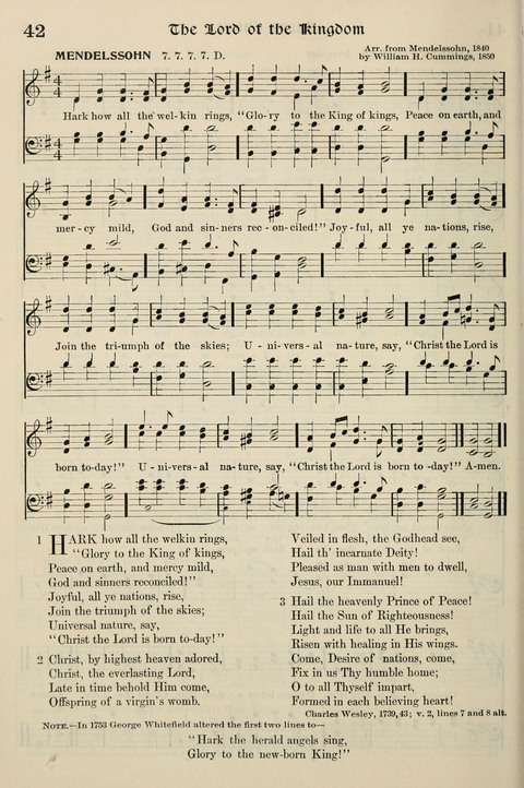 Hymns of the Kingdom of God: with Tunes page 42