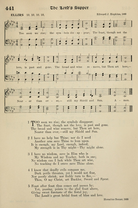 Hymns of the Kingdom of God: with Tunes page 443