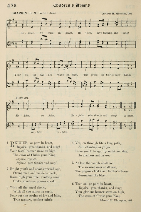 Hymns of the Kingdom of God: with Tunes page 478