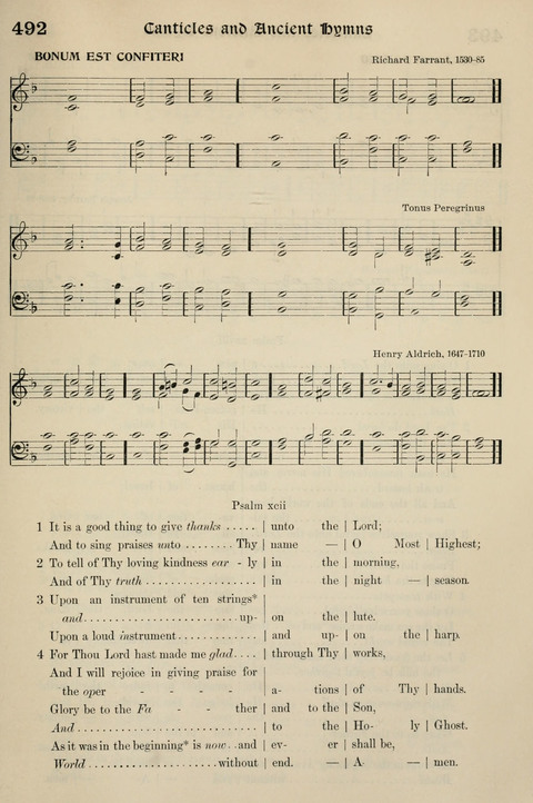 Hymns of the Kingdom of God: with Tunes page 495
