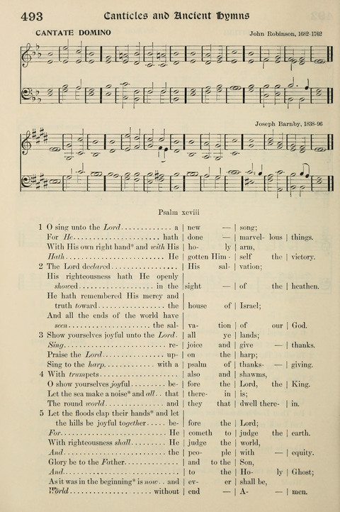 Hymns of the Kingdom of God: with Tunes page 496