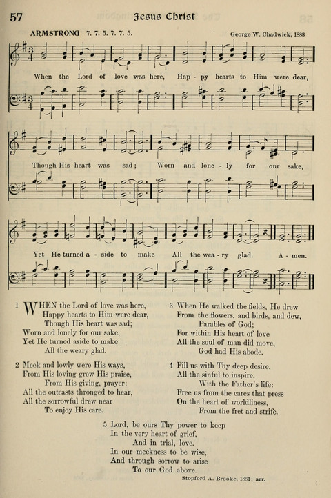 Hymns of the Kingdom of God: with Tunes page 57