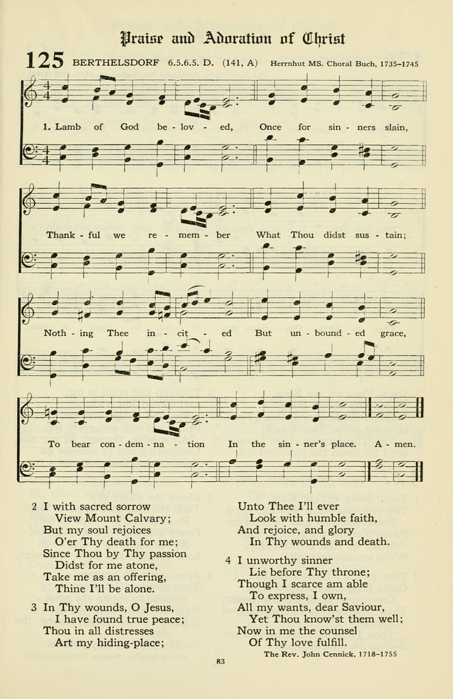 Hymnal and Liturgies of the Moravian Church page 257