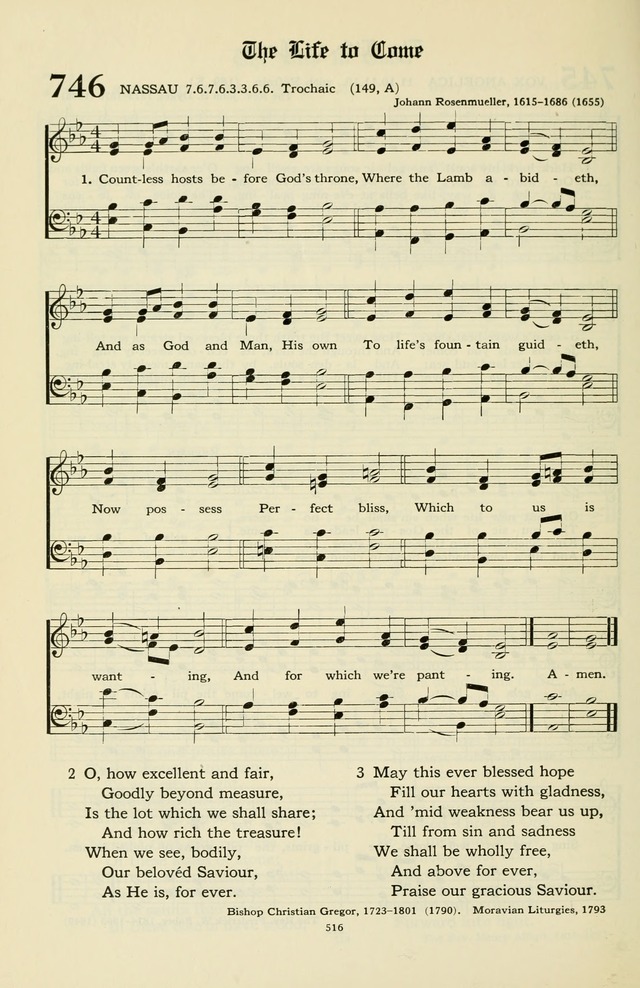 Hymnal and Liturgies of the Moravian Church page 690