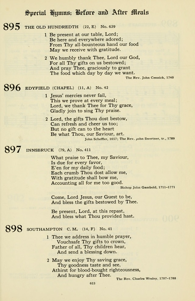 Hymnal and Liturgies of the Moravian Church page 797