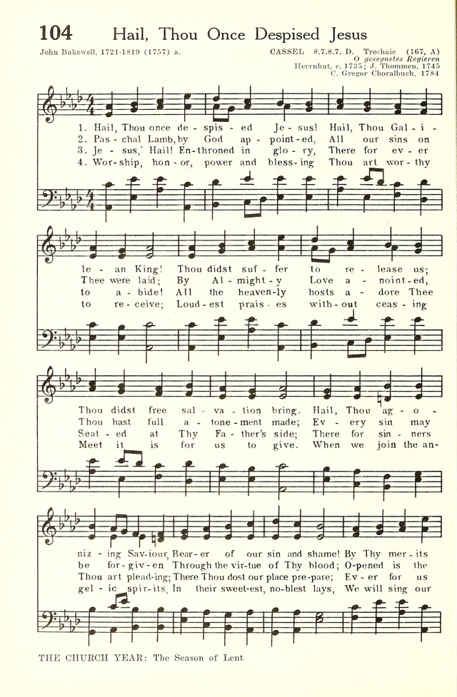 Hymnal and Liturgies of the Moravian Church page 303