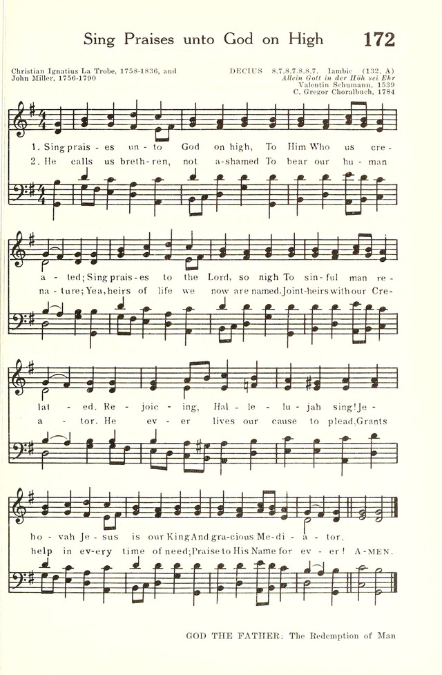 Hymnal and Liturgies of the Moravian Church page 376