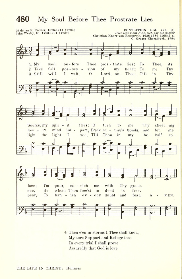 Hymnal and Liturgies of the Moravian Church page 655