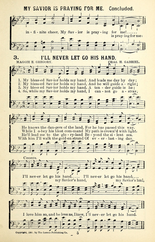 Heils-Lieder, eine Sammlung Geistlicher Lieder für Sonntagsschulen, Jugendvereine page 129