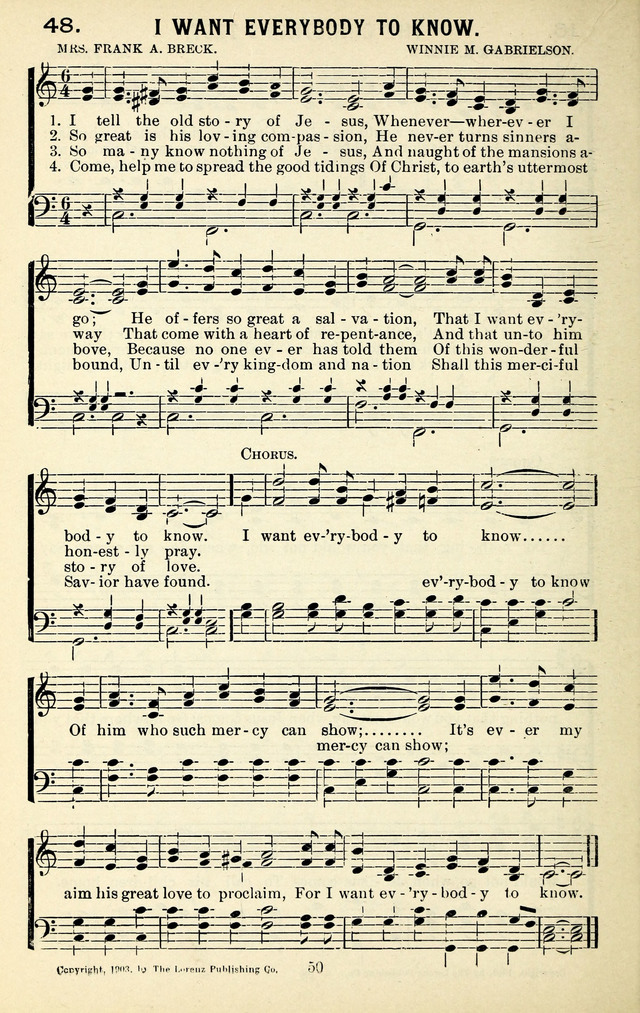 Heils-Lieder, eine Sammlung Geistlicher Lieder für Sonntagsschulen, Jugendvereine page 134