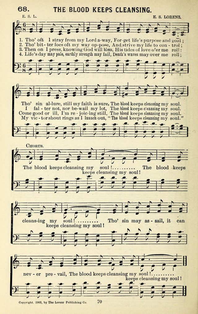 Heils-Lieder, eine Sammlung Geistlicher Lieder für Sonntagsschulen, Jugendvereine page 138