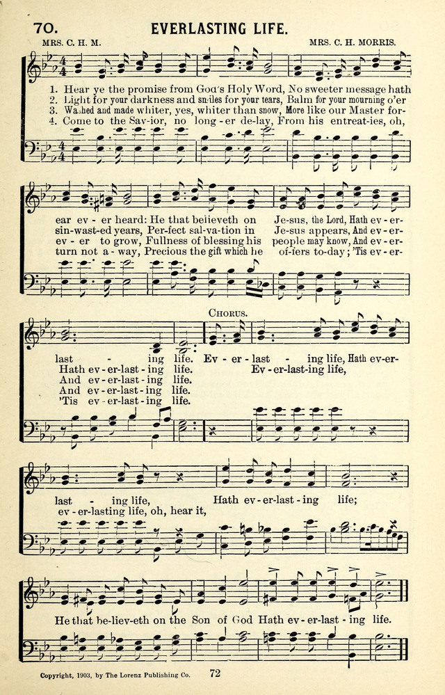 Heils-Lieder, eine Sammlung Geistlicher Lieder für Sonntagsschulen, Jugendvereine page 139