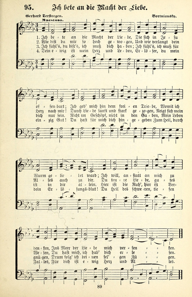 Heils-Lieder, eine Sammlung Geistlicher Lieder für Sonntagsschulen, Jugendvereine page 87