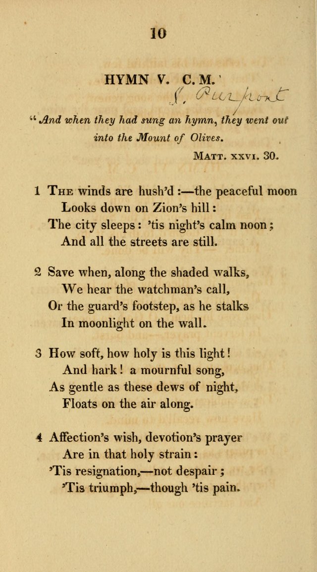 Hymns for the Lords Supper: original and selected. (2nd ed.) page 10