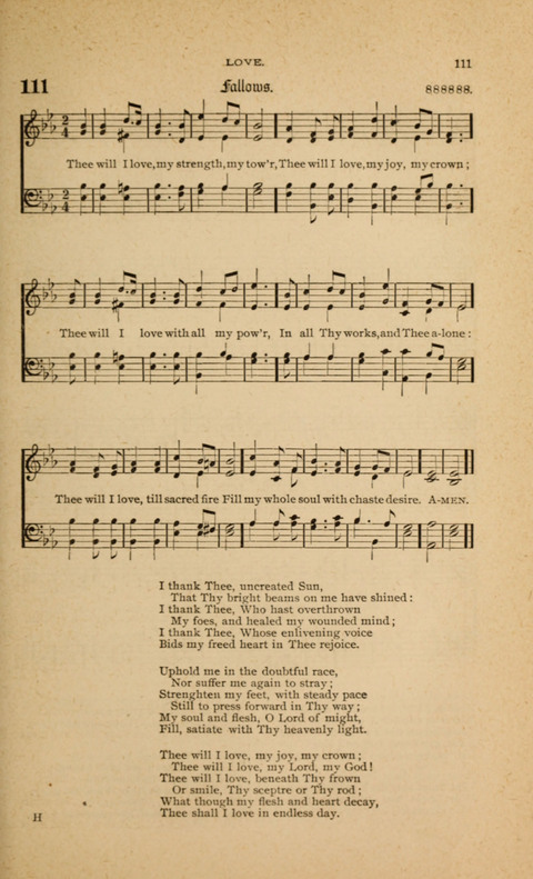 Hymnal with Music for Children page 111