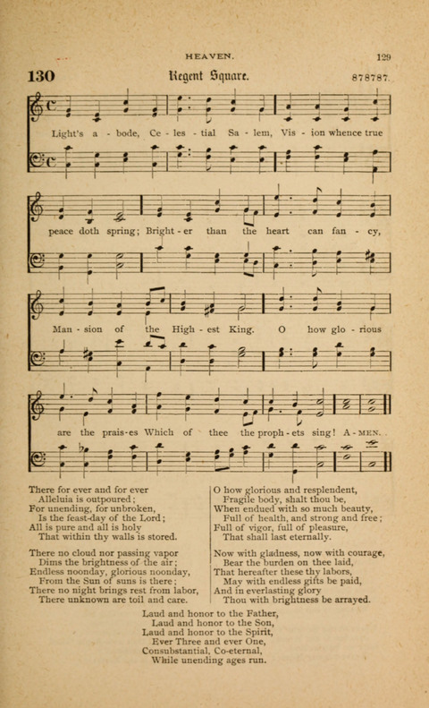 Hymnal with Music for Children page 129