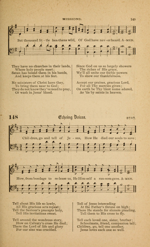 Hymnal with Music for Children page 149