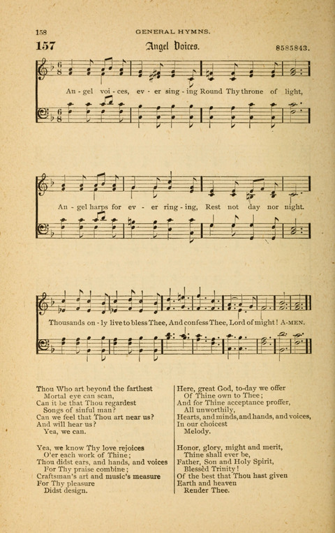 Hymnal with Music for Children page 158