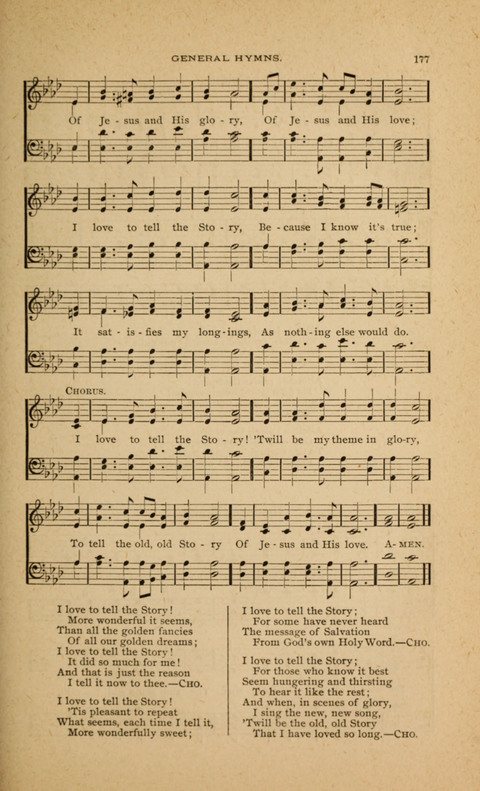 Hymnal with Music for Children page 177