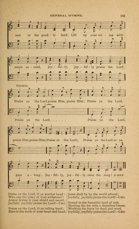 Hymnal with Music for Children page 183