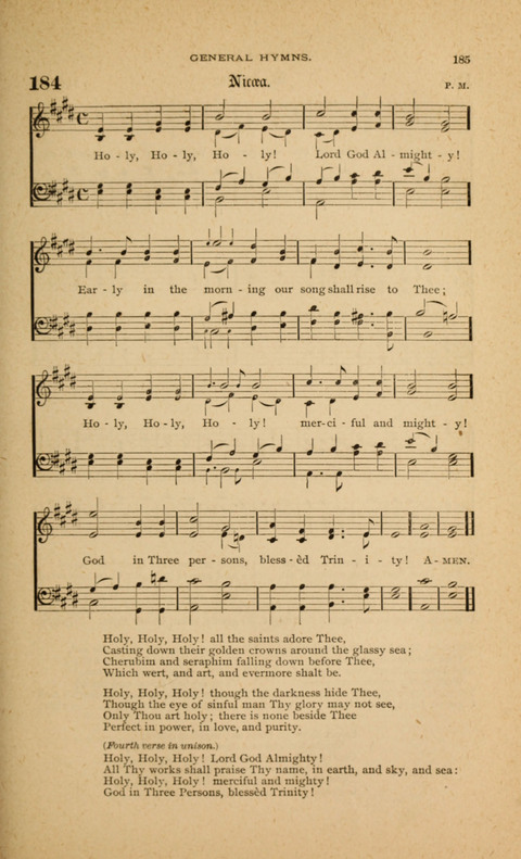 Hymnal with Music for Children page 185