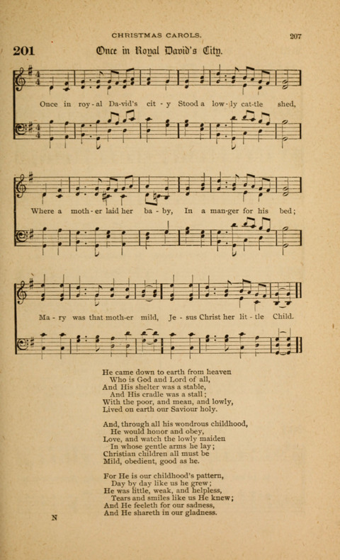 Hymnal with Music for Children page 207