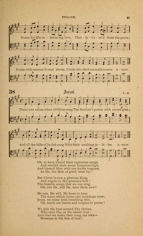 Hymnal with Music for Children page 41