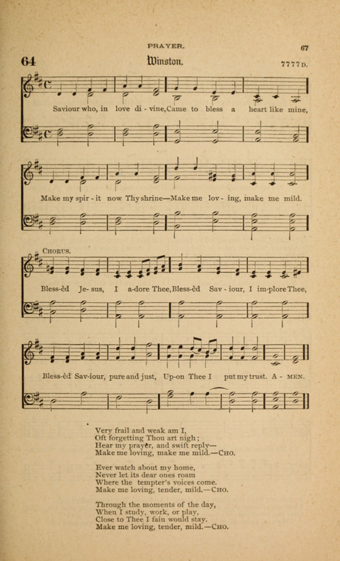 Hymnal with Music for Children page 67
