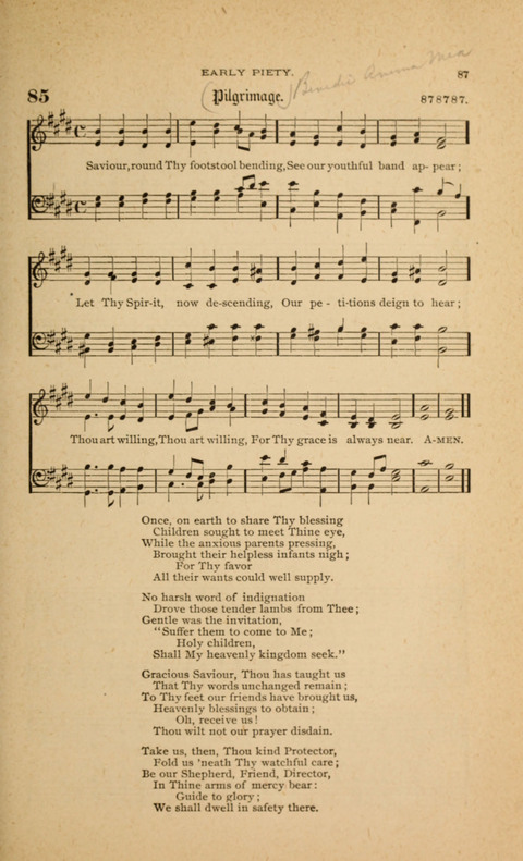 Hymnal with Music for Children page 87