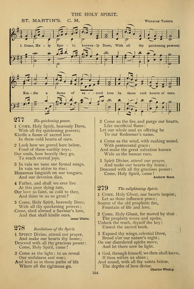 Hymnal of the Methodist Episcopal Church: with tunes page 101