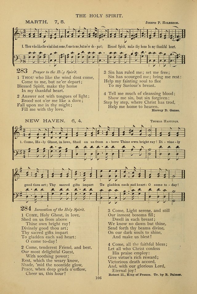 Hymnal of the Methodist Episcopal Church page 103