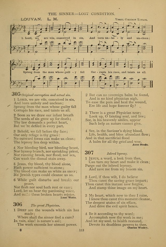 Hymnal of the Methodist Episcopal Church page 110