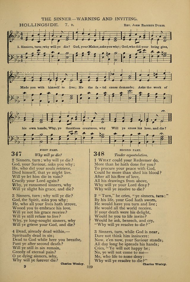 Hymnal of the Methodist Episcopal Church page 126