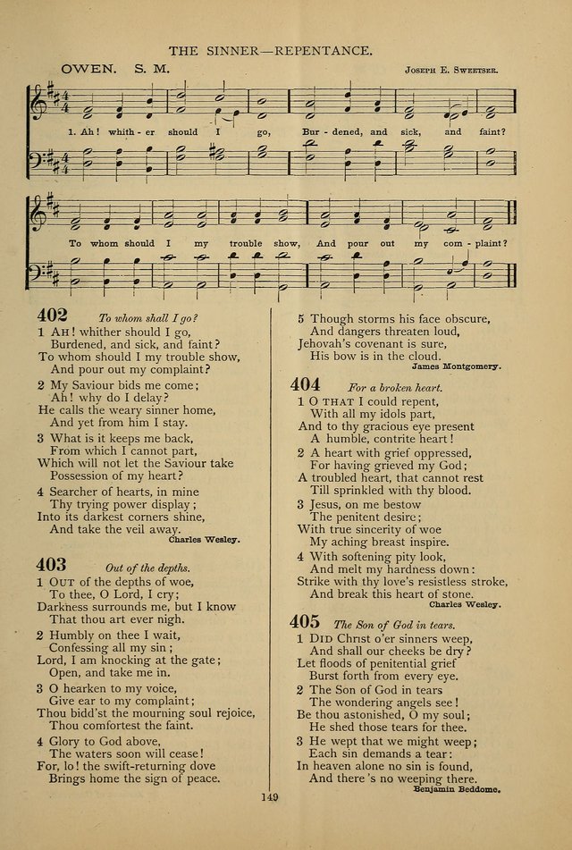 Hymnal of the Methodist Episcopal Church page 146