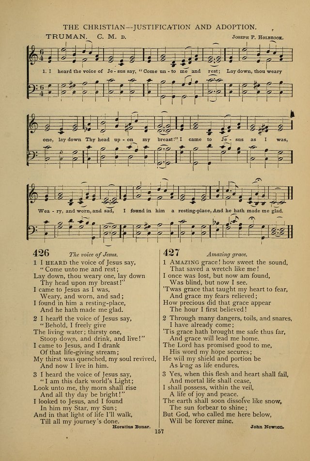 Hymnal of the Methodist Episcopal Church page 154
