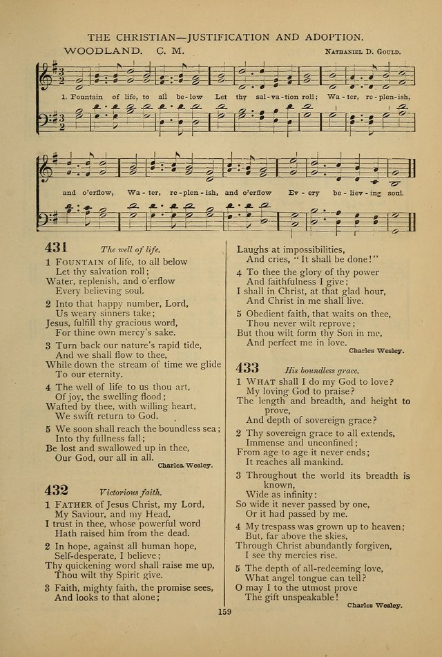 Hymnal of the Methodist Episcopal Church page 156