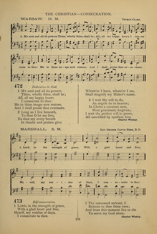 Hymnal of the Methodist Episcopal Church page 172