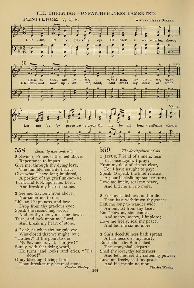 Hymnal of the Methodist Episcopal Church page 201