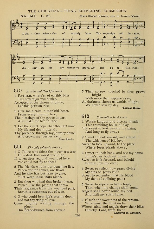 Hymnal of the Methodist Episcopal Church page 221