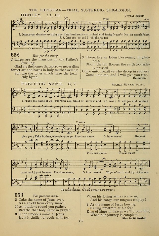 Hymnal of the Methodist Episcopal Church page 237