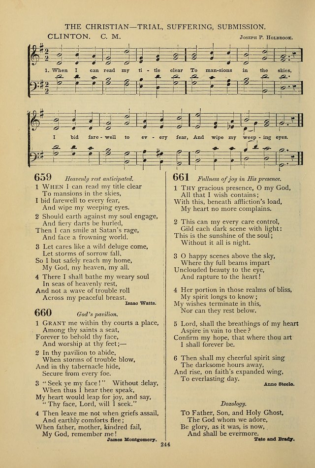 Hymnal of the Methodist Episcopal Church page 241