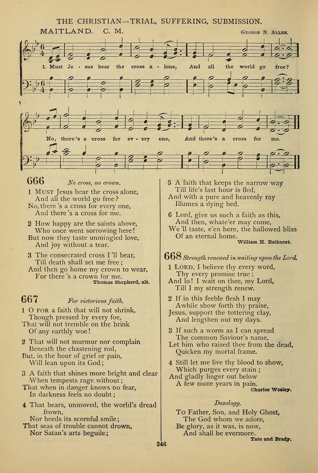 Hymnal of the Methodist Episcopal Church page 243
