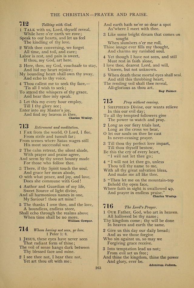 Hymnal of the Methodist Episcopal Church page 260