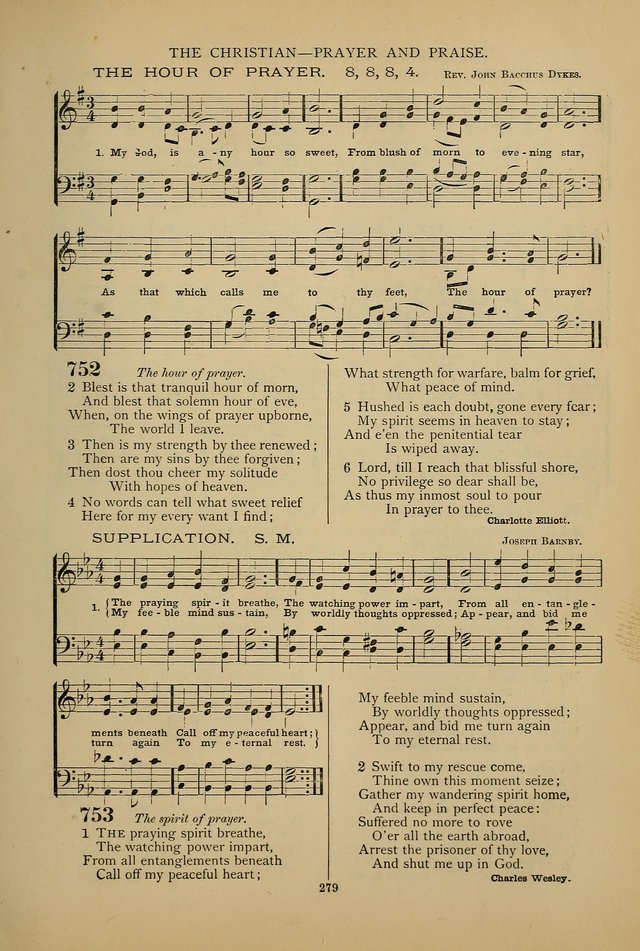 Hymnal of the Methodist Episcopal Church page 276