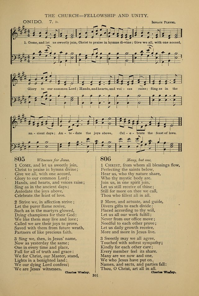 Hymnal of the Methodist Episcopal Church page 298