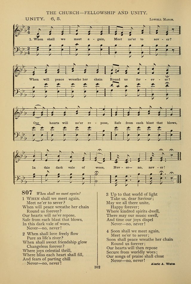 Hymnal of the Methodist Episcopal Church page 299