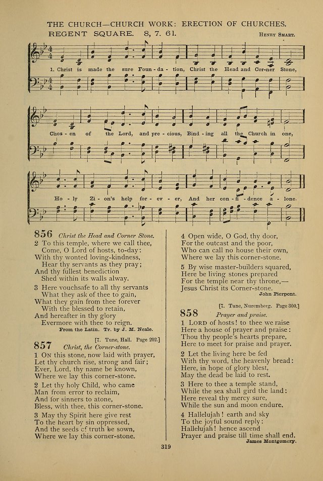 Hymnal of the Methodist Episcopal Church: with tunes page 316