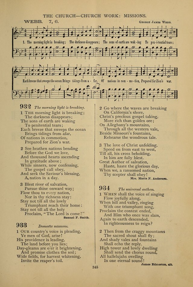 Hymnal of the Methodist Episcopal Church page 342