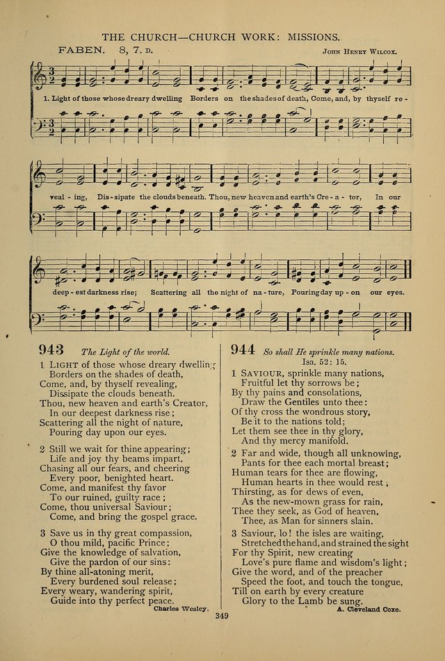Hymnal of the Methodist Episcopal Church page 346